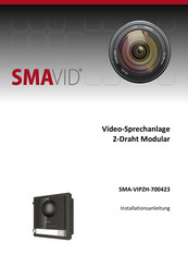 SMAVID SMA-VIPZH-700423 Installationsanleitung