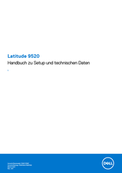 Dell Latitude 9520 Einrichtungshandbuch