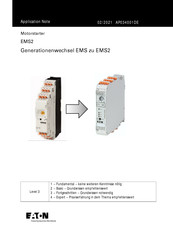 Eaton EMS2 Serie Anwendungshinweis