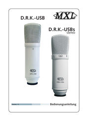 MXL D.R.K.-USB Bedienungsanleitung