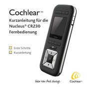 Cochlear Nucleus CR230 Kurzanleitung