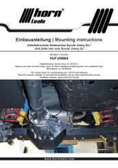 Horn Tools HUFJIMll04 Einbauanleitung
