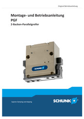 Schunk PGF 64 Handbücher | Manueller