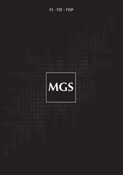 MGS F2 E 0128 Bedienungsanleitung
