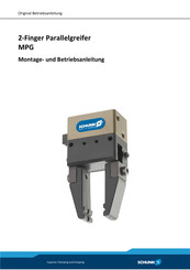 SCHUNK MPG 80 Montage- Und Betriebsanleitung