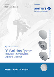 Mathys DS Evolution System Operationstechnik