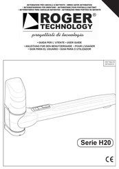 Roger Technology H20/550 Anleitung Für Den Benutzer