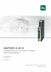 IBA PADU-4-AI-U Handbuch