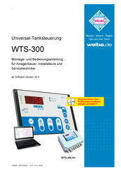 welba WTS-300 Montage- Und Bedienungsanleitung Für Anlagenbauer, Installateure Und Servicetechniker