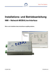 Mobatime NMI Installation Und Betriebsanleitung