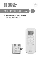 DELTA DORE PACK TYXIA 541 Installationsanleitung