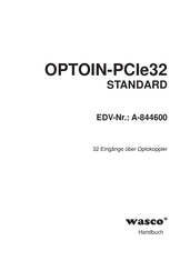 Wasco OPTOIN-PCIe32STANDARD Handbuch