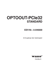 Wasco OPTOOUT-PCIe32 STANDARD Handbuch