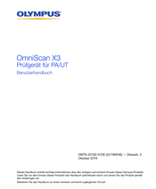 Olympus OmniScan X3 Benutzerhandbuch