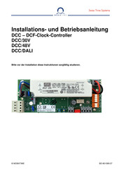 Mobatime DCC-Serie Installation Und Betriebsanleitung