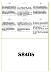 Solid S8405 Bedienungsanleitung