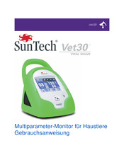 SunTech Vet30 VITAL SIGNS Gebrauchsanweisung