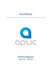 Aplic 304305 Kurzanleitung