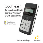 Cochlear Nucleus CR210 Kurzanleitung