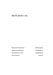 AEG ARCTIS 60190-5 GS Benutzerinformation