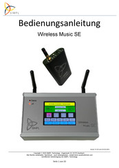 simpl Wireless Music SE Bedienungsanleitung