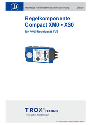 Trox Technik Compact XM0 Montage- Und Inbetriebnahme Anleitung
