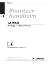 Etac Convaid EZ Rider 16 Benutzerhandbuch