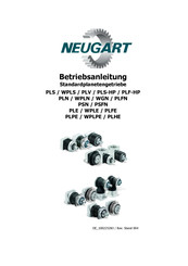 NEUGART PLFE Serie Betriebsanleitung