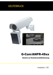 Geutebruck G-Cam/ANPR-49 Serie Installation
