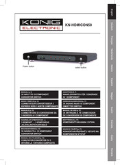Konig Electronic KN-HDMICON50 Bedienungsanleitung