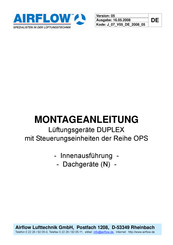 Airflow DUPLEX Multi Montageanleitung