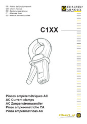 Chauvin Arnoux C100 Bedienungsanleitung