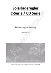 solartronics CD12/24-15 Bedienungsanleitung