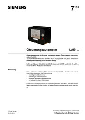 Siemens LAE1-Serie Anleitung