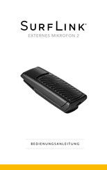 Starkey Hearing Technologies SurfLink EXTERNES MIKROFON 2 Bedienungsanleitung