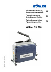 Wohler RM 300 Bedienungsanleitung