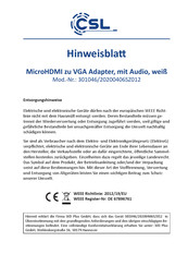 Csl 301046/20200406SZ012 Hinweisblatt