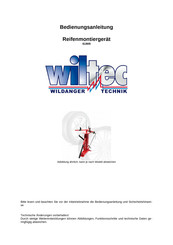 WilTec 61909 Bedienungsanleitung