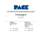 Pace XR 3000 Benutzerhandbuch