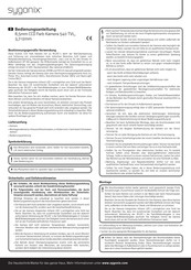 Sygonix 43967X Bedienungsanleitung