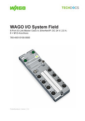 WAGO 765-4501/0100-0000 Produkthandbuch