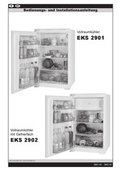 Oranier EKS 2902 Bedienungs- Und Installationsanleitung
