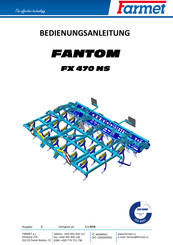 Farmet FANTOM FX 470 NS Bedienungsanleitung