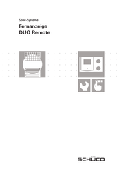 Schüco DUO Remote Montage- Und Bedienungsanleitung