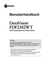 Eizo DuraVision FDF2182WT Benutzerhandbuch