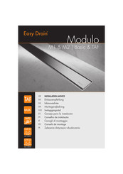 Easy Drain Modulo M1 Einbauempfehlung