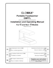 Gastrodomus GLOMAX GMFFL Installations- Und Bedienungshandbuch