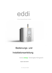 Myenergi EDDI-16A1P01 Bedienungs- Und Installationsanleitung