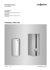 Viessmann Vitocell 300-W Typ EVA Montageanleitung