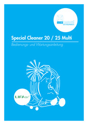 Lifa Air SPECIAL CLEANER 25 MULTI Bedienungs- Und Wartungsanleitung